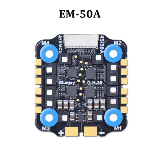 Hot Sales JHEMCU EM 45A/ 50A 4in1 Brushless ESC 2-6S 20x20mm/ M4 for RC Racing Drone
